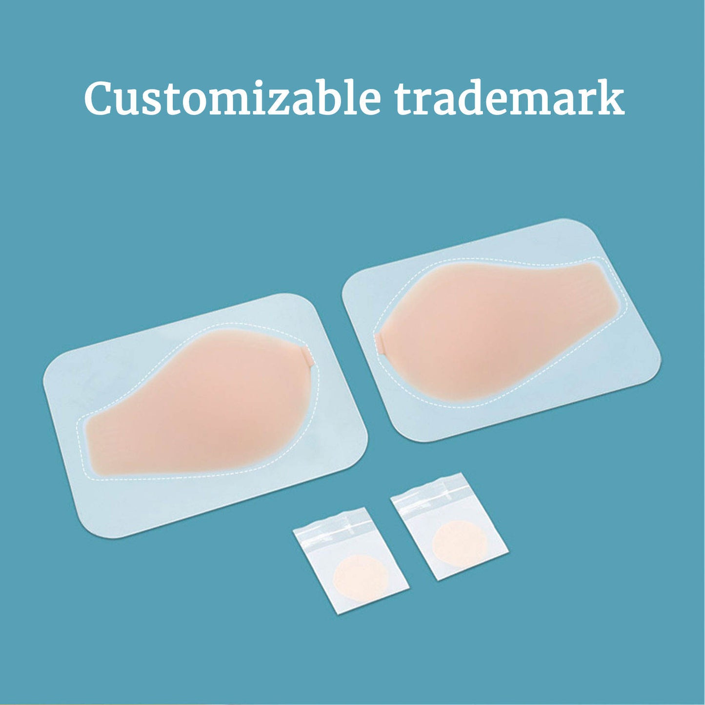 Silicone Breast Lifting Adhesive Underwear Push up Gather Strapless Reusable Sticky Bras Supplier
