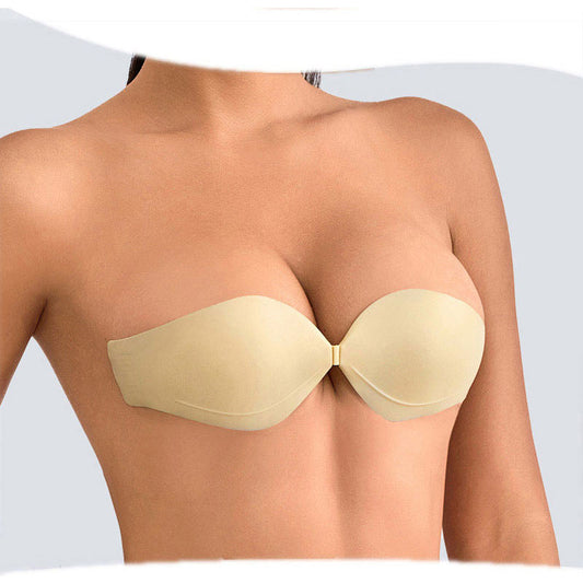 Silicone Breast Lifting Adhesive Underwear Push up Gather Strapless Reusable Sticky Bras Supplier