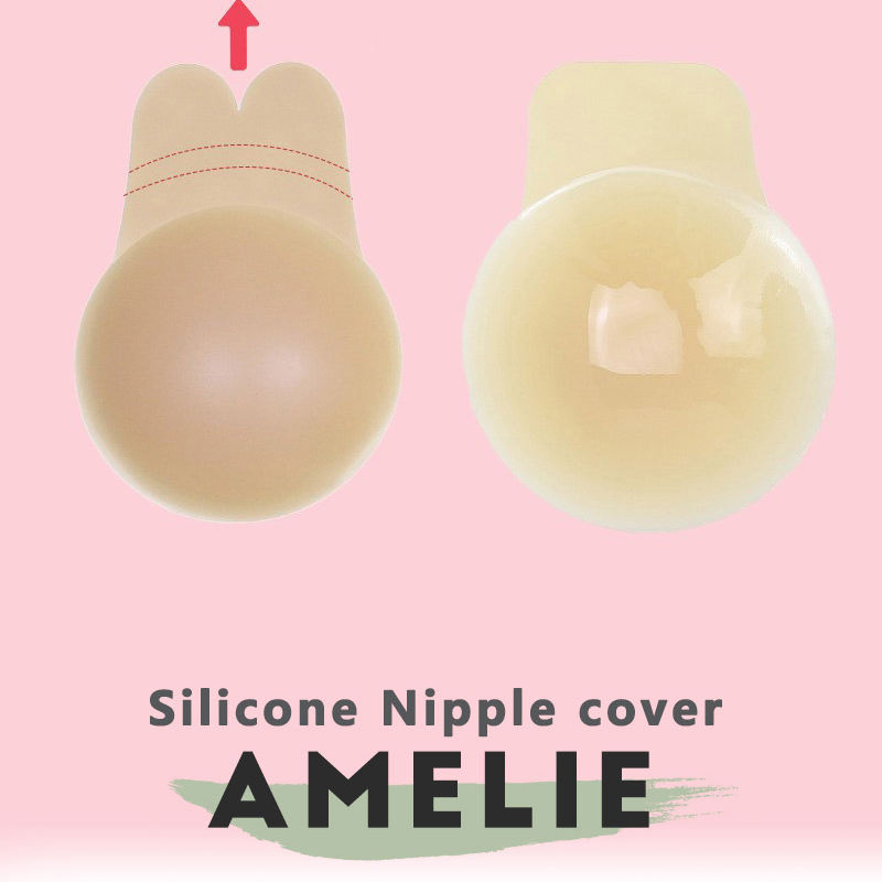 Silicone Nipple Cover Adhesive Reusable Invisible Breast Cover OEM Private Label Wholesale Supplier