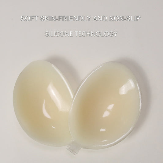 Reusable Silicone Super Sticky Backless Silicone Gel Seamless Push up Invisible Breast Lift Bra