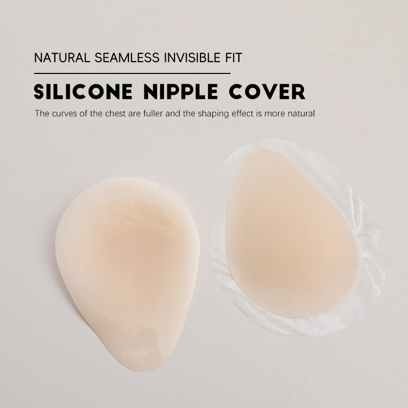 Adhesive Breast Cover Silicone Reusable Pads Invisible Nipple Concealer OEM Factory Wholesale