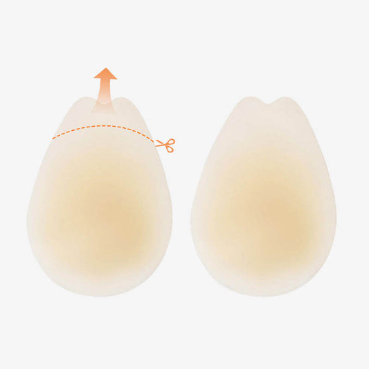Hot Sale Customizable Rabbit Ear Push up Nipple Covers OEM Adhesive Silicone Pasties Invisible Strapless Bra