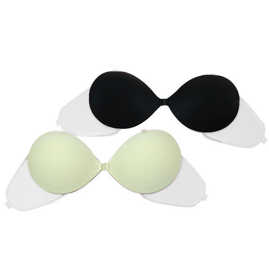 Wholesale High Quality Detachable Design Invisible Bra for Fashion Wear Women Gather to Breast Backless Invisible Adhesive Bra
