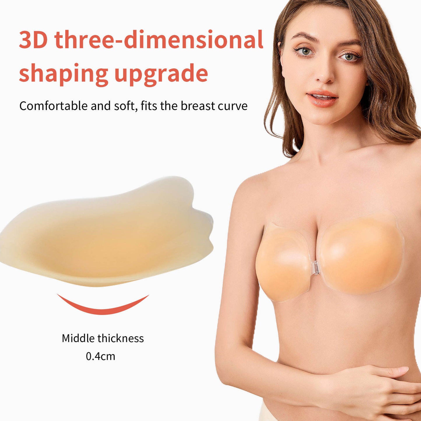 Reusable Silicone Invisible Nipple Cover Pasties Custom Packaging Box Seamless Thin Nipple Cover Adhesive Women Breast Pasties