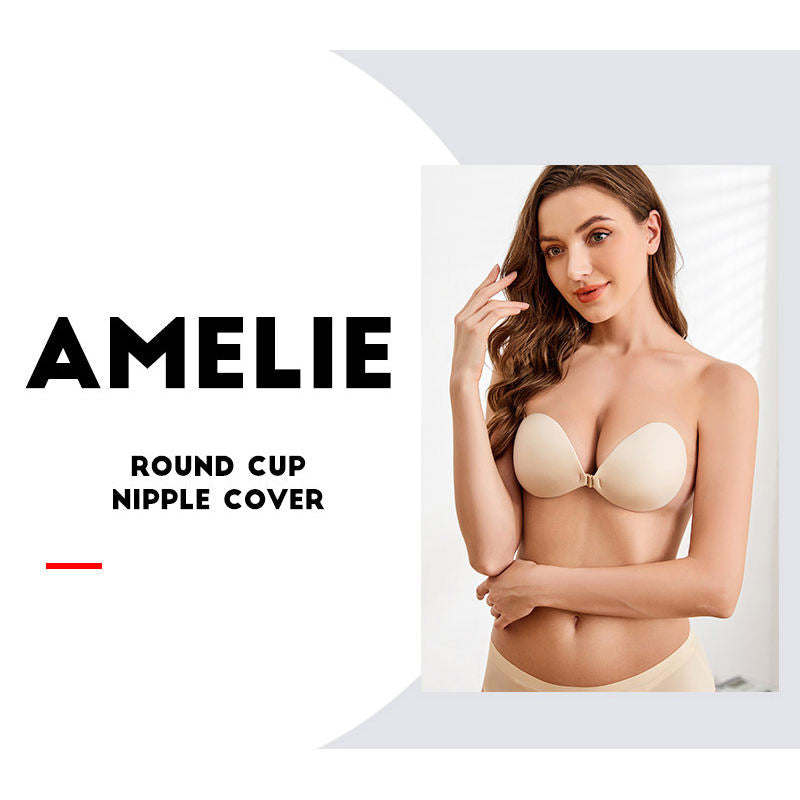 In Stock Hot Sale Women's Sticky Bra of Wear a to C for Small Breast Women Strong Stickiness Adhesive Brassiere Invisible