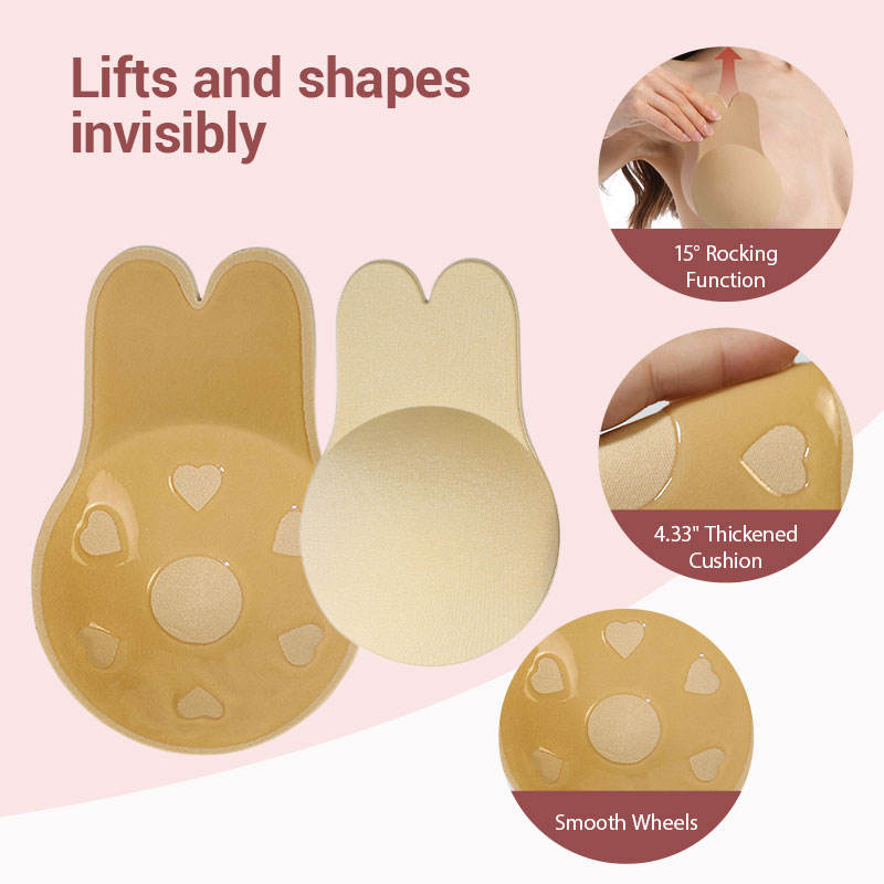 Reusable Fabric Nipple Cover Adhesive Nylon Spandex Breast Cover Breathable Invisible OEM Custom Supplier