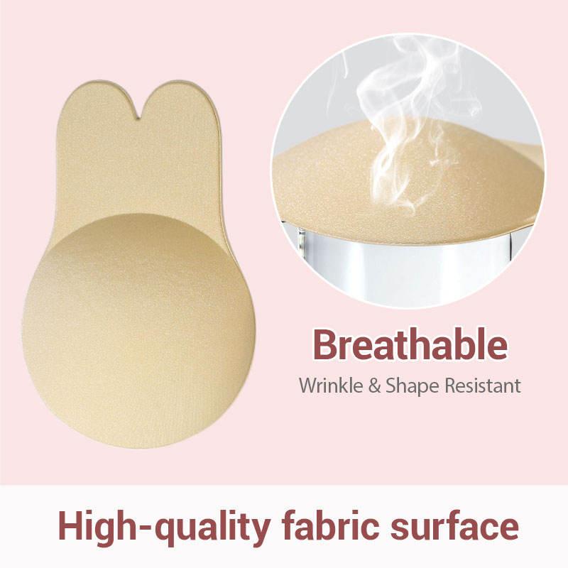 Reusable Fabric Nipple Cover Adhesive Nylon Spandex Breast Cover Breathable Invisible OEM Custom Supplier