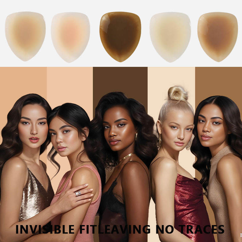 Silicone Breast Cover Adhesive Pads Reusable Nipple Concealer Invisible OEM Wholesale