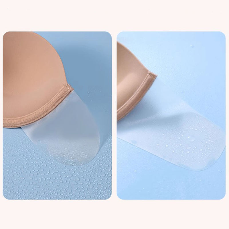 Women Invisible Reusable Bra in Stock Adhesive Bra Suitable for Fashion Wear Backless Gather to Breast Invisible Stickiness Bra
