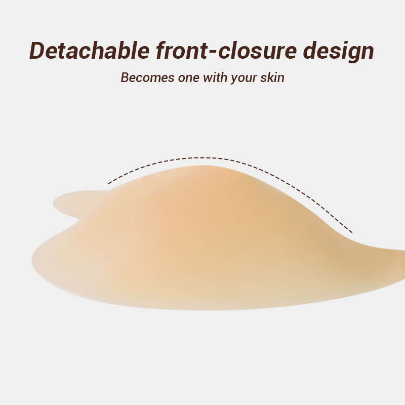 Breast Lift Nylon Patch with Adhesive Reusable Heart Shape Nipple Cover Traceless Underwear Accessory for Women Daily Use