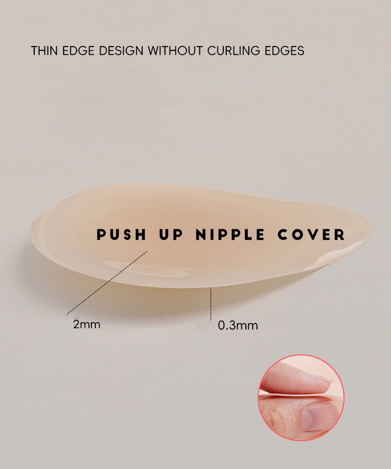 Adhesive Breast Cover Silicone Reusable Pads Invisible Nipple Concealer OEM Factory Wholesale