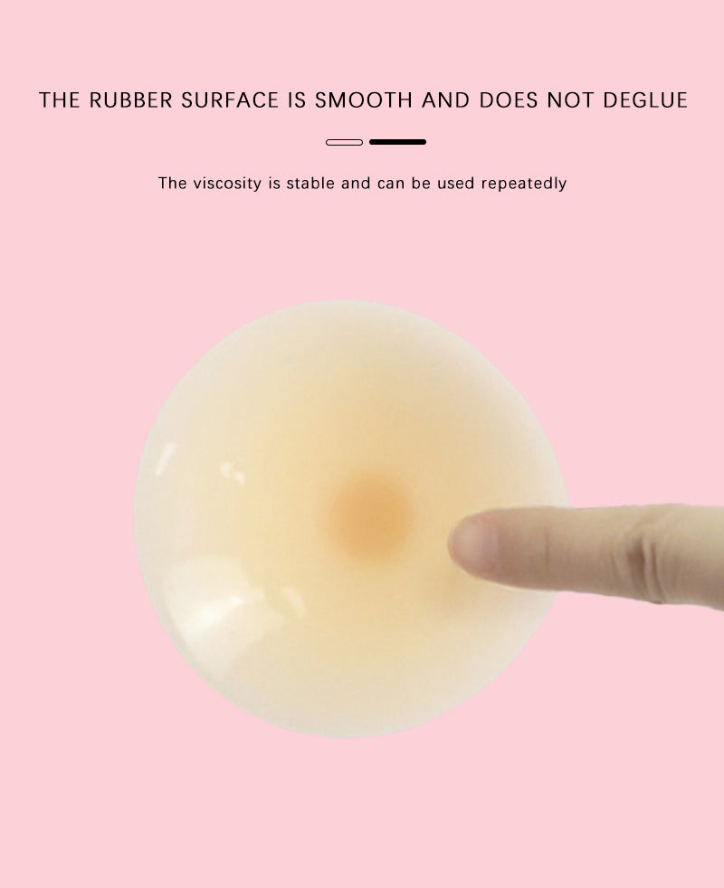 Silicone Nipple Cover Factory Wholesale Women's Backless and Traceless Mammary Shape Attachment Soportes Adhesivos Silicona Bra