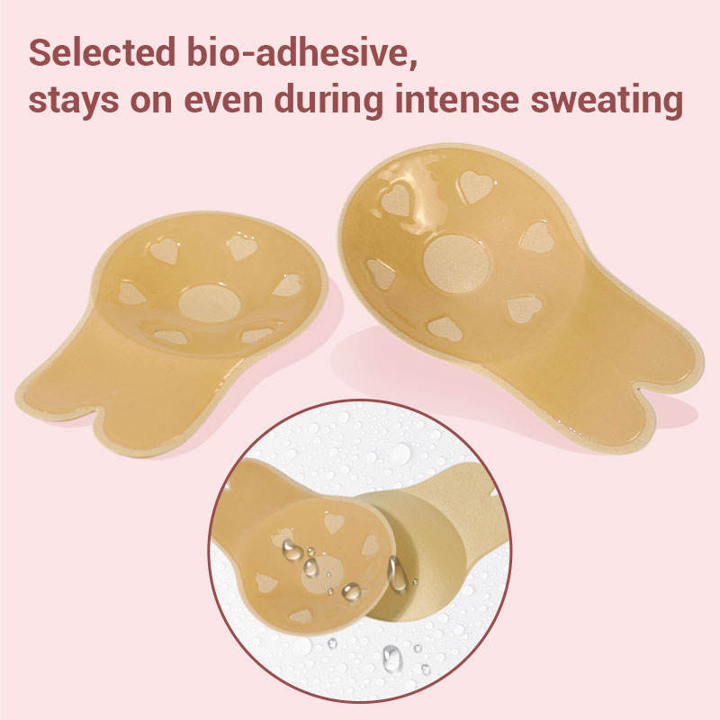 Reusable Fabric Nipple Cover Adhesive Nylon Spandex Breast Cover Breathable Invisible OEM Custom Supplier