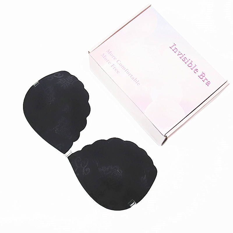 Nipple Cover Factory Produce 3D Cup Hot Flower Pattern Middle Glue Free Design Light Weight Easy to Shape 3D Invisible Women Bra
