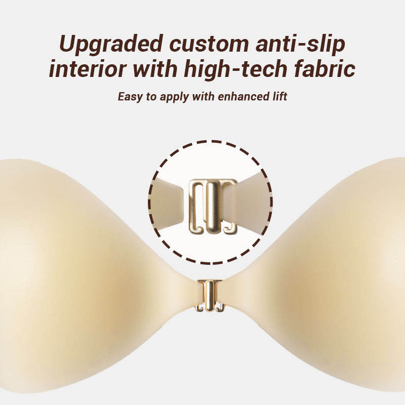 Breast Lift Nylon Patch with Adhesive Reusable Heart Shape Nipple Cover Traceless Underwear Accessory for Women Daily Use