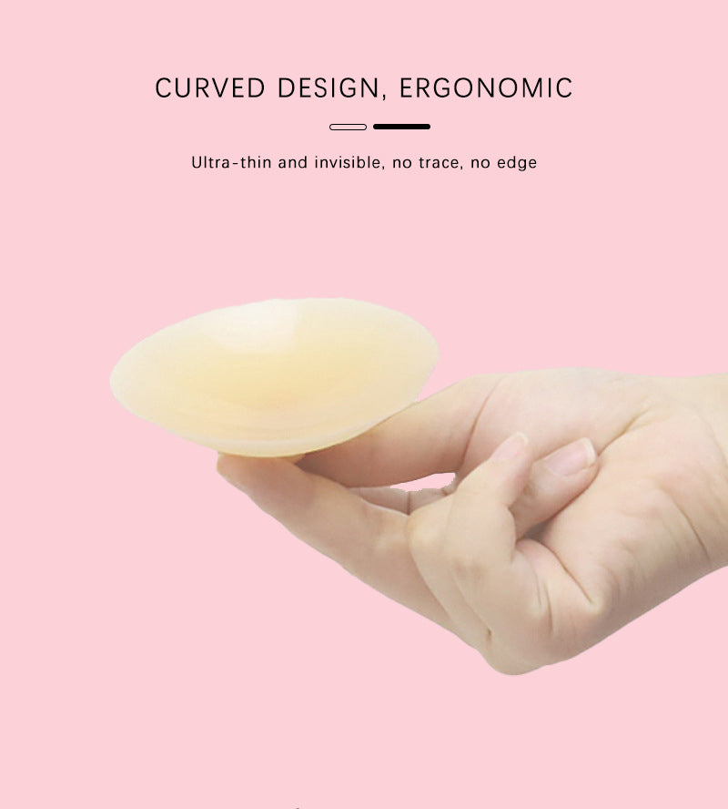 Silicone Nipple Cover Factory Wholesale Women's Backless and Traceless Mammary Shape Attachment Soportes Adhesivos Silicona Bra