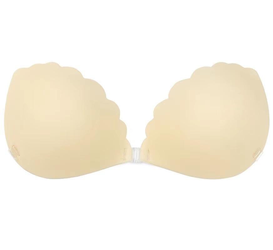 Nipple Cover Factory Produce 3D Cup Hot Flower Pattern Middle Glue Free Design Light Weight Easy to Shape 3D Invisible Women Bra