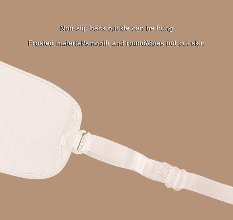 1 Pair Side Band Detachable Design Invisible Bra for Fashion Wear Women's Strong Breathable Push up Invisible Nipple Cover